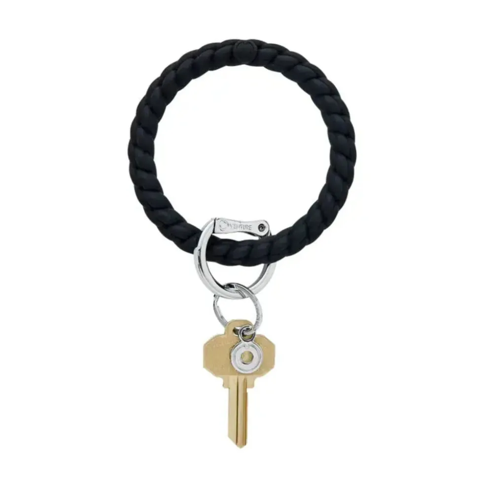 Oventure Big Braided O Key Ring - Black