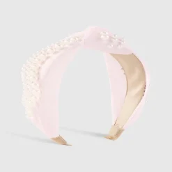 Pastel Pearl Top Knot Headband