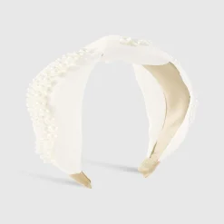 Pastel Pearl Top Knot Headband