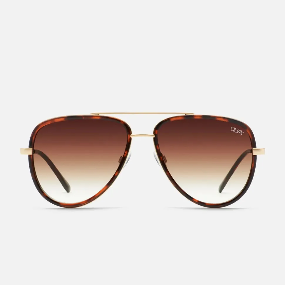 Quay All In Sunglasses - Tortoise