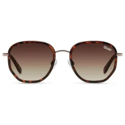 Quay Big Time Remixed Sunglasses - Tortoise Brown