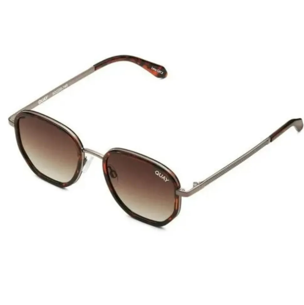 Quay Big Time Remixed Sunglasses - Tortoise Brown