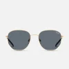Quay Big Time Sunglasses - Gold Smoke
