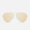 Quay High Key Sunglasses - Gold