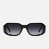 Quay Hyped Up Sunglasses - Black