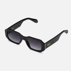 Quay Hyped Up Sunglasses - Black