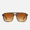 Quay On The Fly Sunglasses - Shiny Yellow Tortoise
