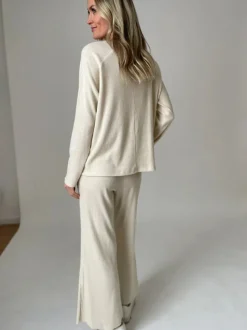 Six/Fifty Lazy Sunday Lounge Sweatpants - Eggshell