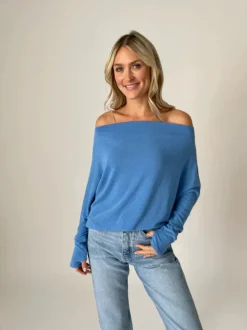Six/Fifty The Anywhere Top - Crystal Blue