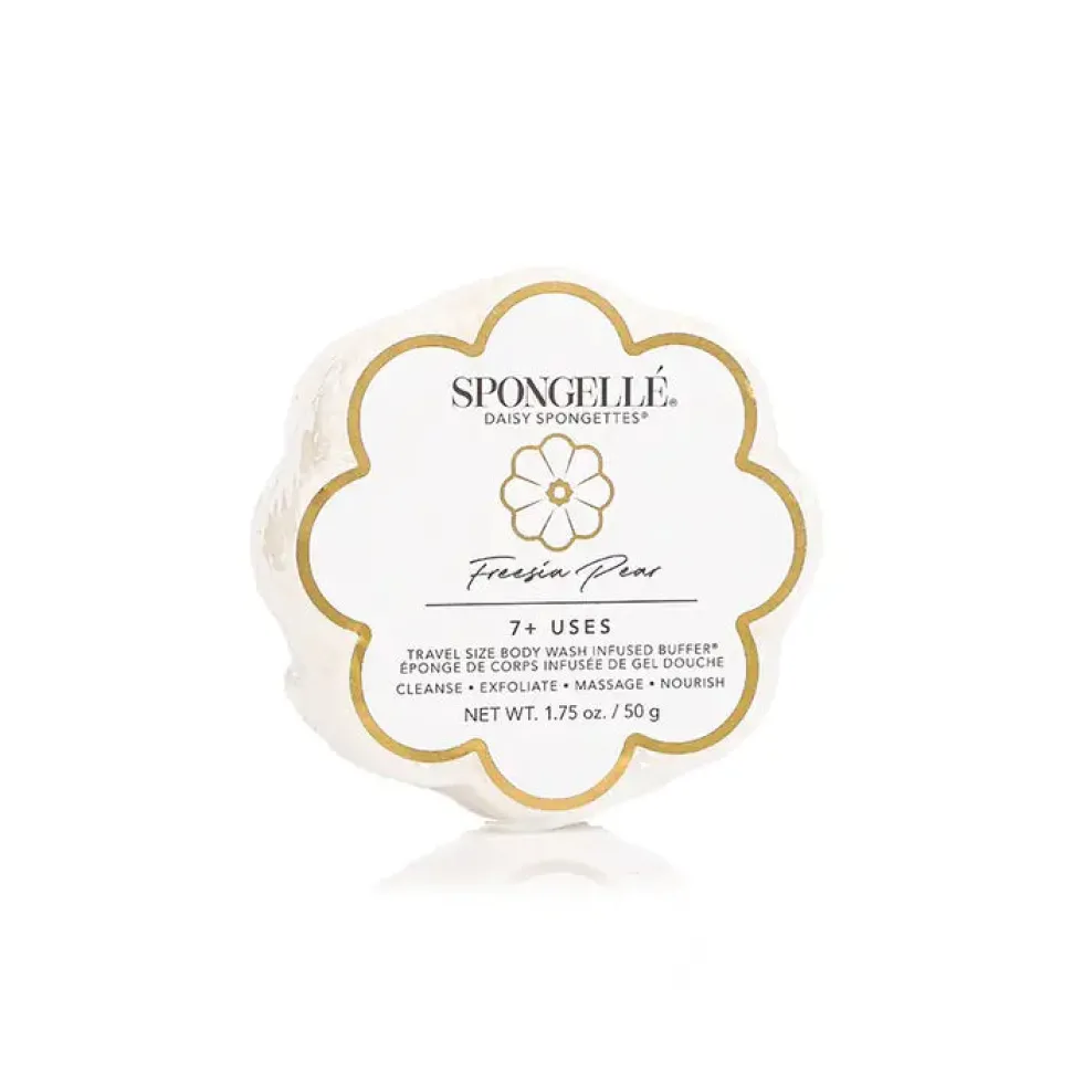 Spongelle Daisy Buffer - Freesia Pear