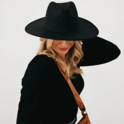 The Barcelona Brim Hat - Black