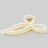 The Pearl Bow Hair Clip