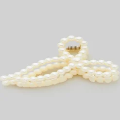 The Pearl Bow Hair Clip
