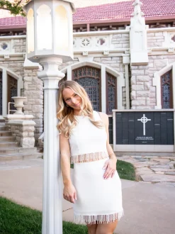 The Pearly Girly Set - White