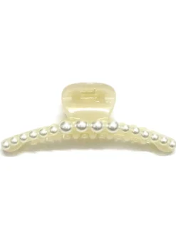 The Perfect Pearl Claw Clip - Ivory