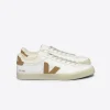 Veja Campo Sneakers - Fured Leather White Desert