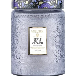 Voluspa Apple Blue Clover Large Jar Candle