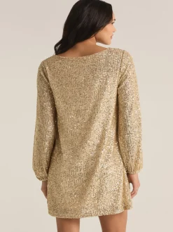 Z Supply Andromeda Sequin Dress - Champagne