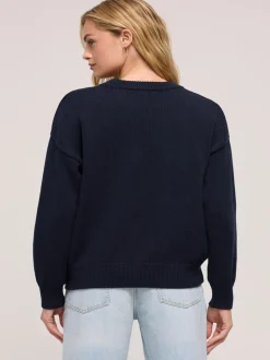 Z Supply Beach Boyfriend Sweater - Eclipse