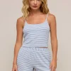 Z Supply Camille Stripe Cami - Vanilla Ice