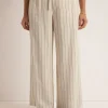 Z Supply Cortez Pinstripe Pant - Sandstone