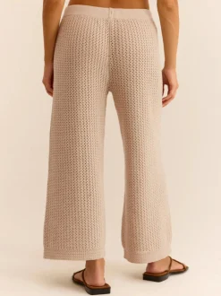 Z Supply Costa Crochet Pant - Natural