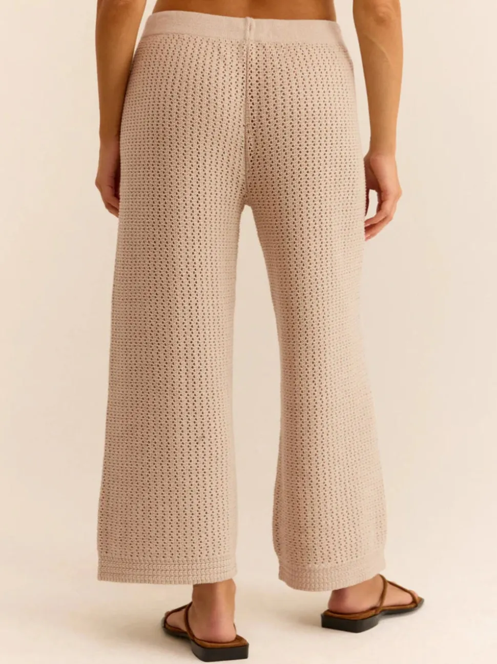 Z Supply Costa Crochet Pant - Natural