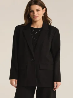 Z Supply Do It All Relaxed Blazer - Black