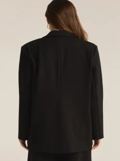 Z Supply Do It All Relaxed Blazer - Black