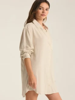 Z Supply Dover Linen Dress - Flax
