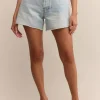 Z Supply Everyday Hi-Rise Denim Shorts - Faded Indigo