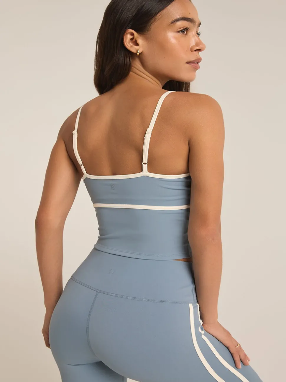 Z Supply High Contrast Tank - Light Denim