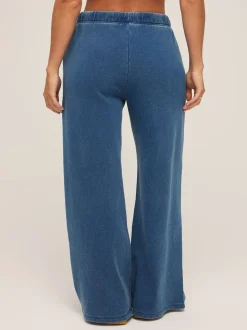 Z Supply Hunter Knit Denim Pants - Vintage Indigo