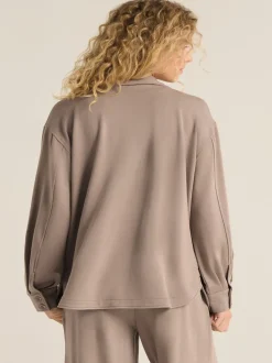 Z Supply Layover Top - Slate Grey