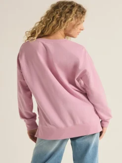 Z Supply Modern V - Neck Weekender - Sunset Mauve