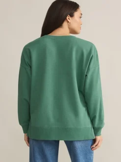 Z Supply Modern V - Neck Weekender - Botanical Green