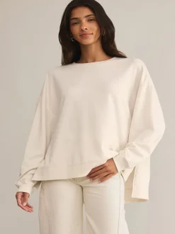 Z Supply Modern Weekender Crew Neck - Sea Salt