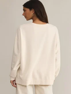 Z Supply Modern Weekender Crew Neck - Sea Salt