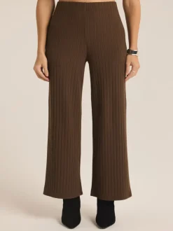Z Supply Monte Rib Pant - Dark Chocolate