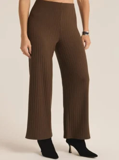 Z Supply Monte Rib Pant - Dark Chocolate