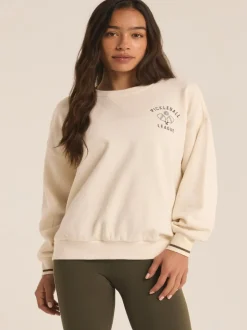 Z Supply Pickleball Sweatshirt - Sandstone