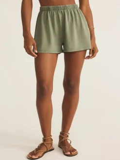 Z Supply Scout Jersey Short - Avocado