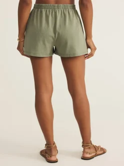 Z Supply Scout Jersey Short - Avocado