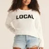 Z Supply Sienna Local Sweater - White