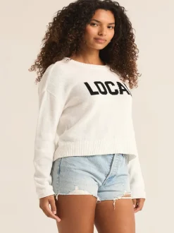 Z Supply Sienna Local Sweater - White