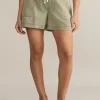 Z Supply Summerland Shorts - Dusty Palm
