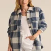 Z Supply Tucker Buffalo Check Jacket - Eclipse