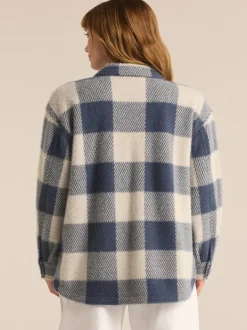 Z Supply Tucker Buffalo Check Jacket - Eclipse