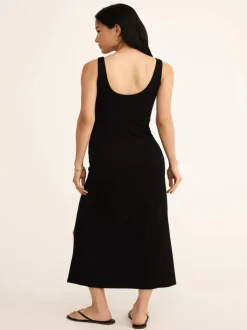 Z Supply Valencia Midi Dress - Black